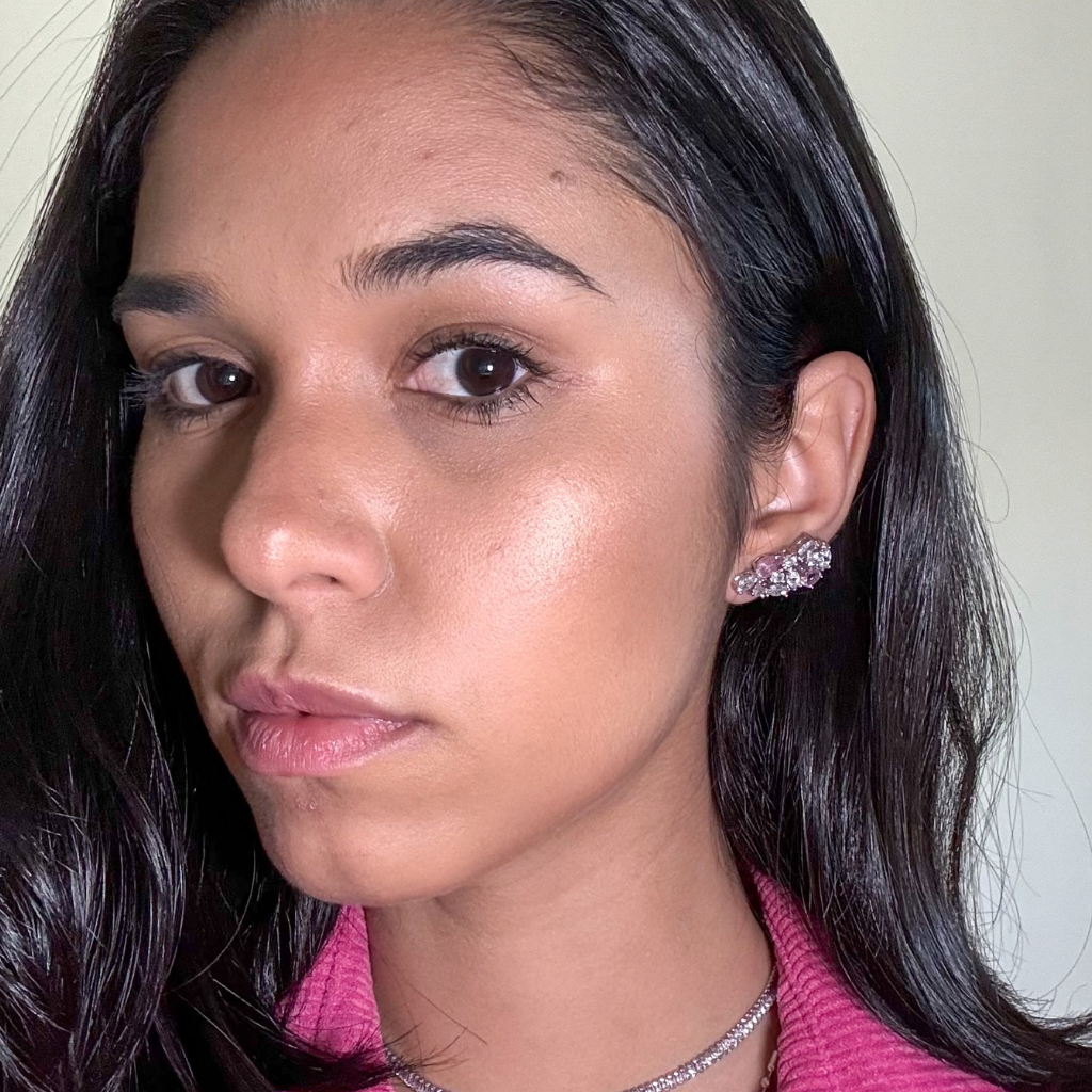 Ear cuff mix gotas ródio branco
