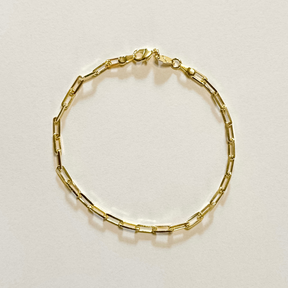 Pulseira Elos Semi Joia Dourada