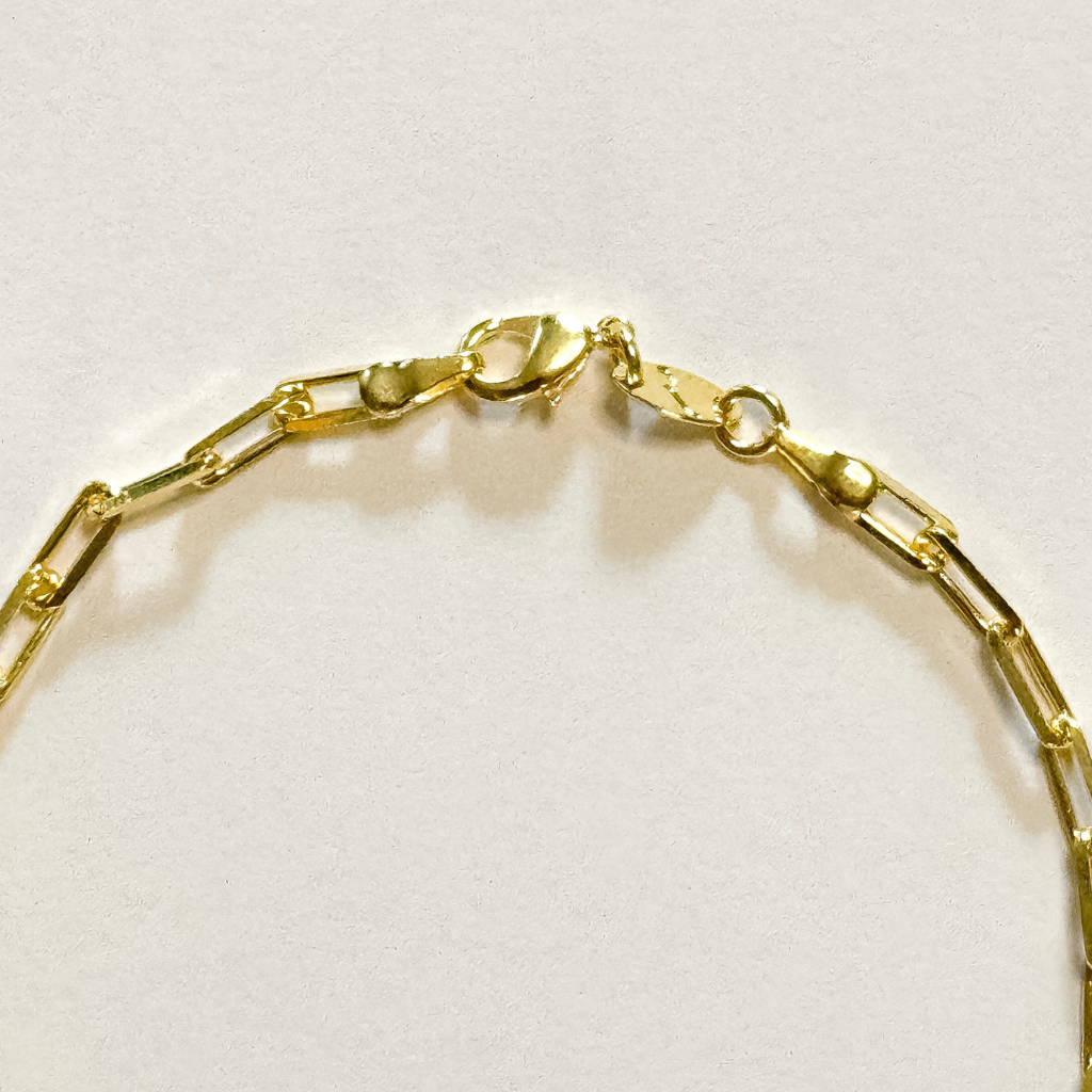 Pulseira Elos Semi Joia Dourada